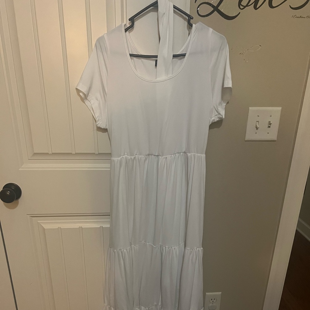 White dress